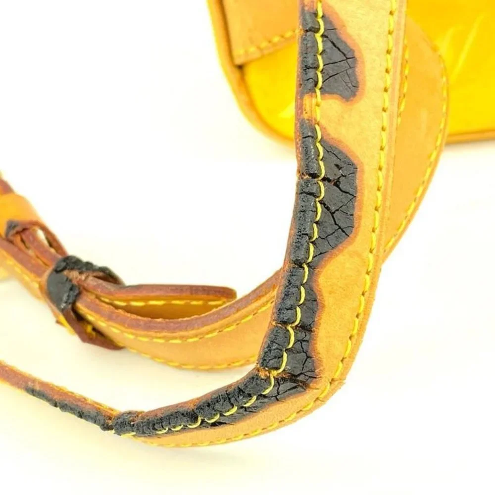 Louis Vuitton Yellow Monogram Vernis Murray Backpa